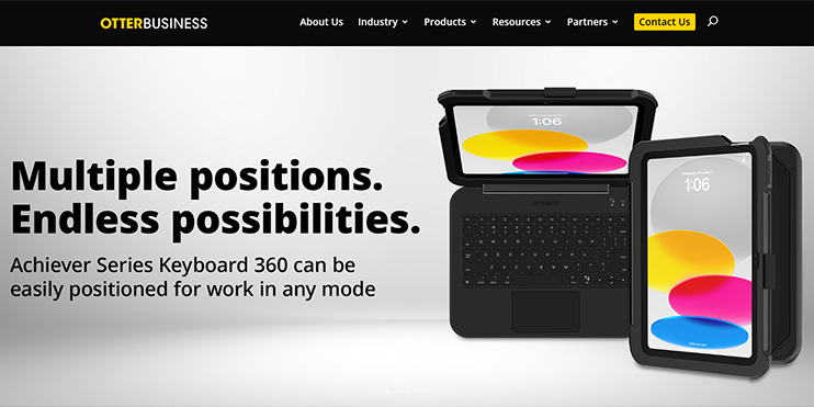 OtterBusiness WordPress website